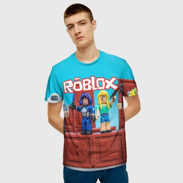 Men's T-shirt Roblox Hero Print Merchandise - Idolstore